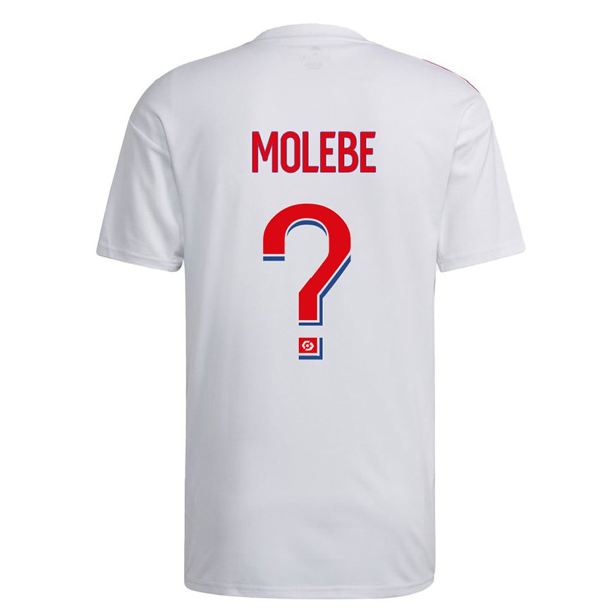 キッズフットボールエンツォ・モレベ#0ホワイト ブルーレッドホームシャツ2022/23ジャージーユニフォーム