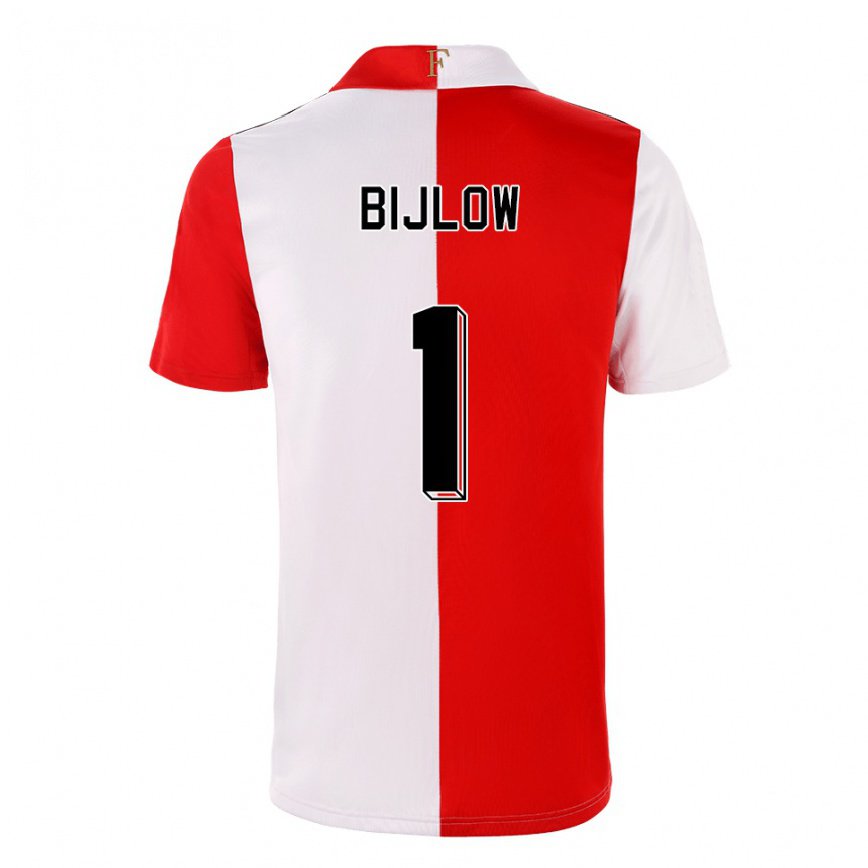 メンズフットボールユースティン・ビユロウ#1チリホワイトホームシャツ2022/23ジャージーユニフォーム