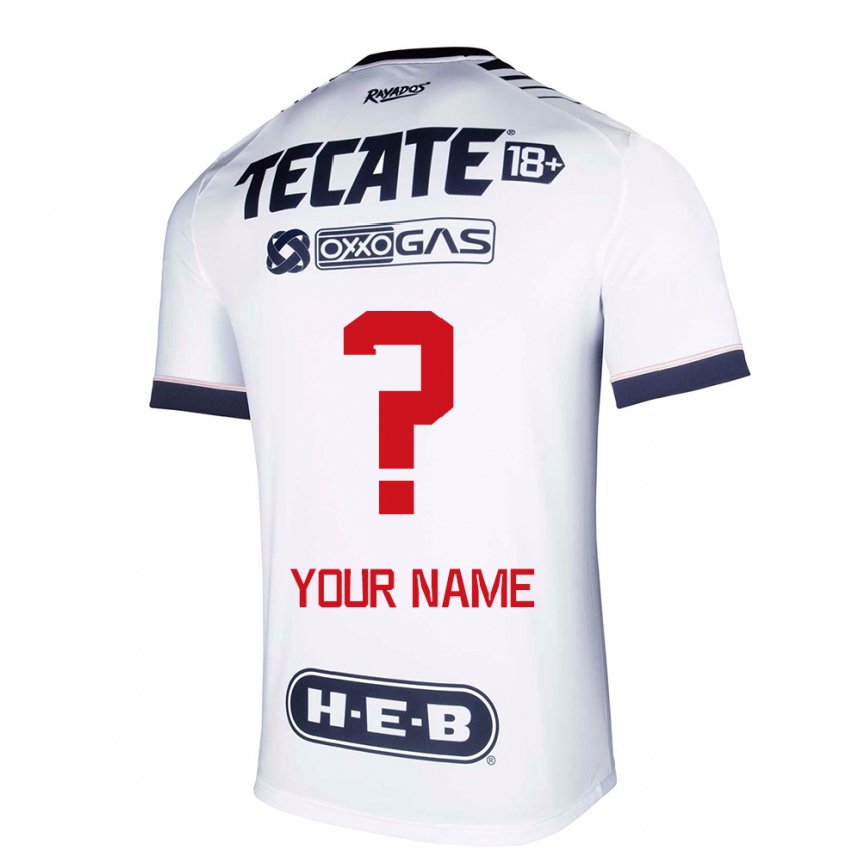 メンズフットボールあなたの名前#0ホワイトスペースホームシャツ2022/23ジャージーユニフォーム