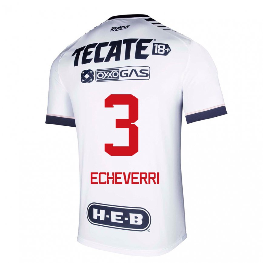 メンズフットボールイサベラ・エチェベリ#3ホワイトスペースホームシャツ2022/23ジャージーユニフォーム
