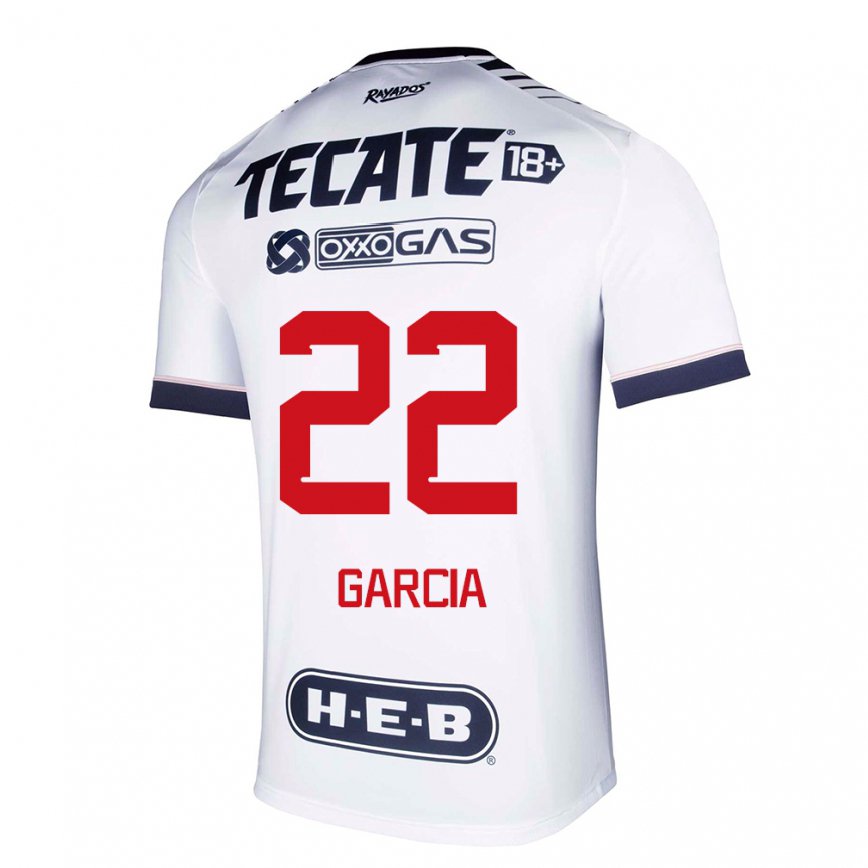 メンズフットボールダイアナ・ガルシア#22ホワイトスペースホームシャツ2022/23ジャージーユニフォーム
