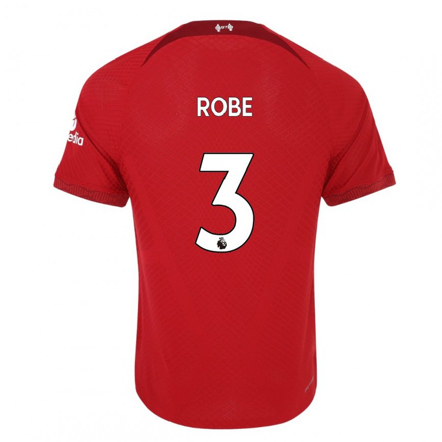 レディースフットボールレイガンローブ#3濃い赤ホームシャツ2022/23ジャージーユニフォーム