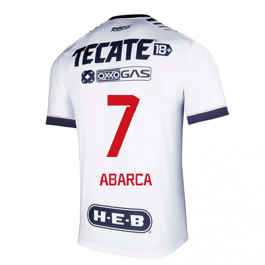 レディースフットボールヴィダリア・アバルカ#7ホワイトスペースホームシャツ2022/23ジャージーユニフォーム