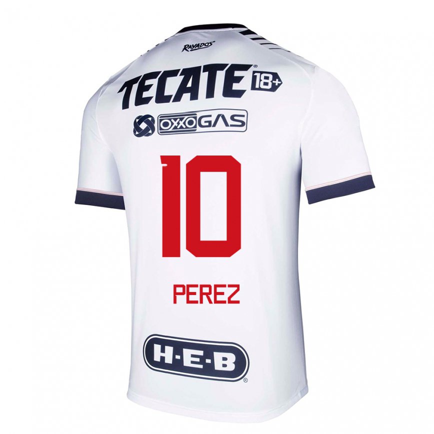 レディースフットボールニコール・ペレス#10ホワイトスペースホームシャツ2022/23ジャージーユニフォーム