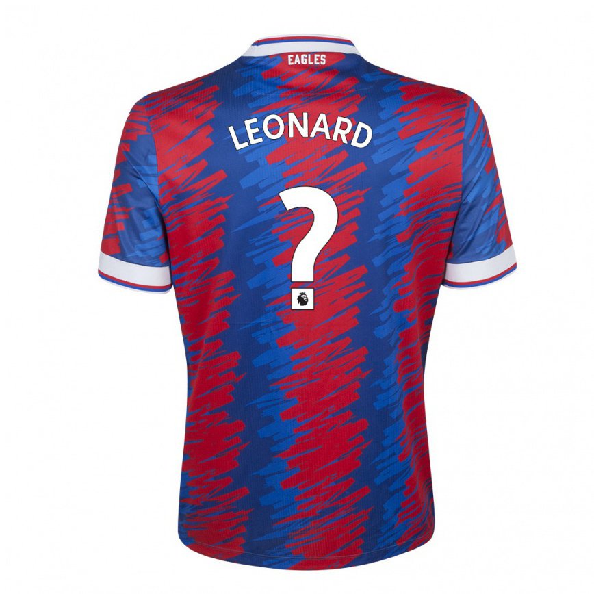 レディースフットボールジェームズレナード#0レッド ブルーホームシャツ2022/23ジャージーユニフォーム