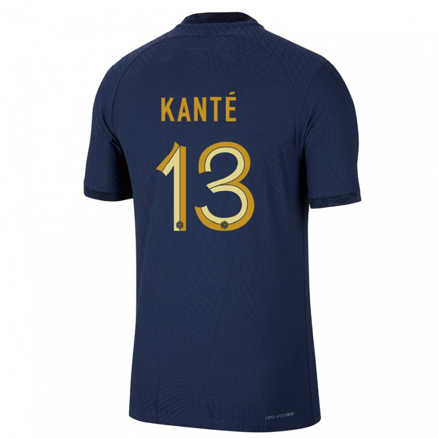 キッズフランスエンゴロ・カンテ#13ネイビーブルーホームシャツ22-24ジャージー