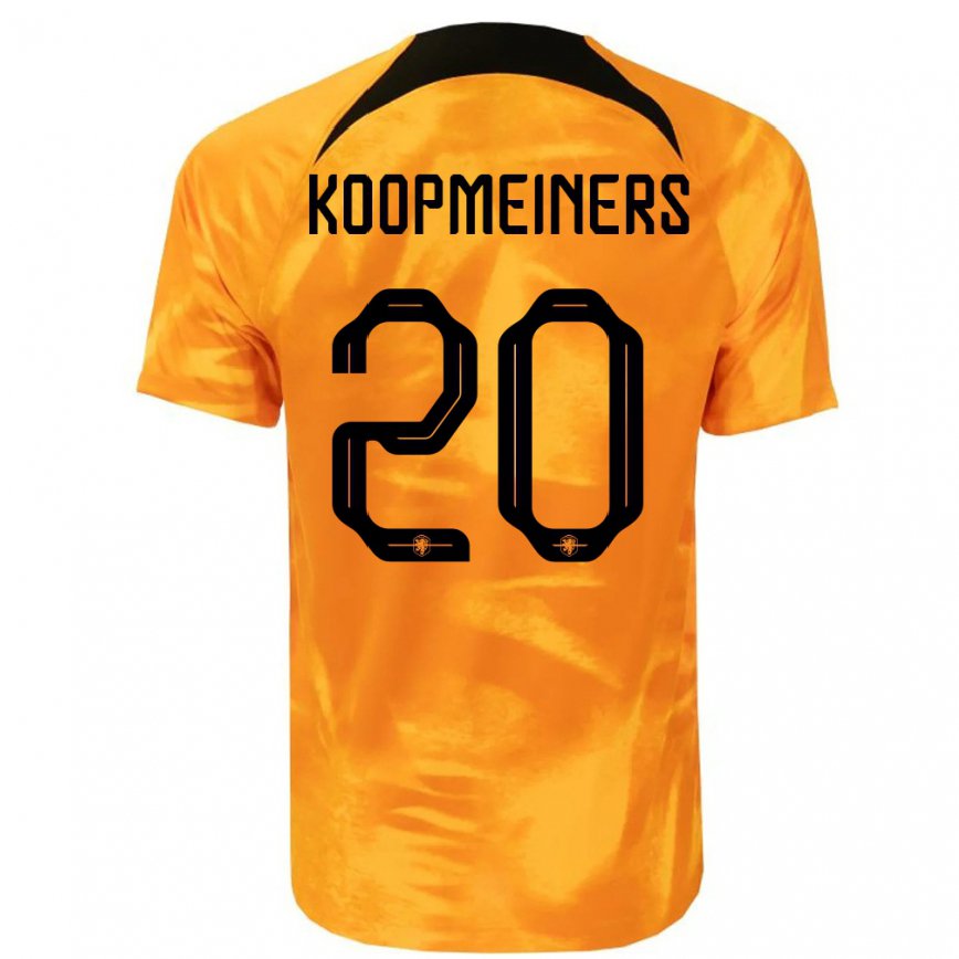 メンズオランダトゥーン・コープマイネルス#20レーザーオレンジホームシャツ22-24ジャージー