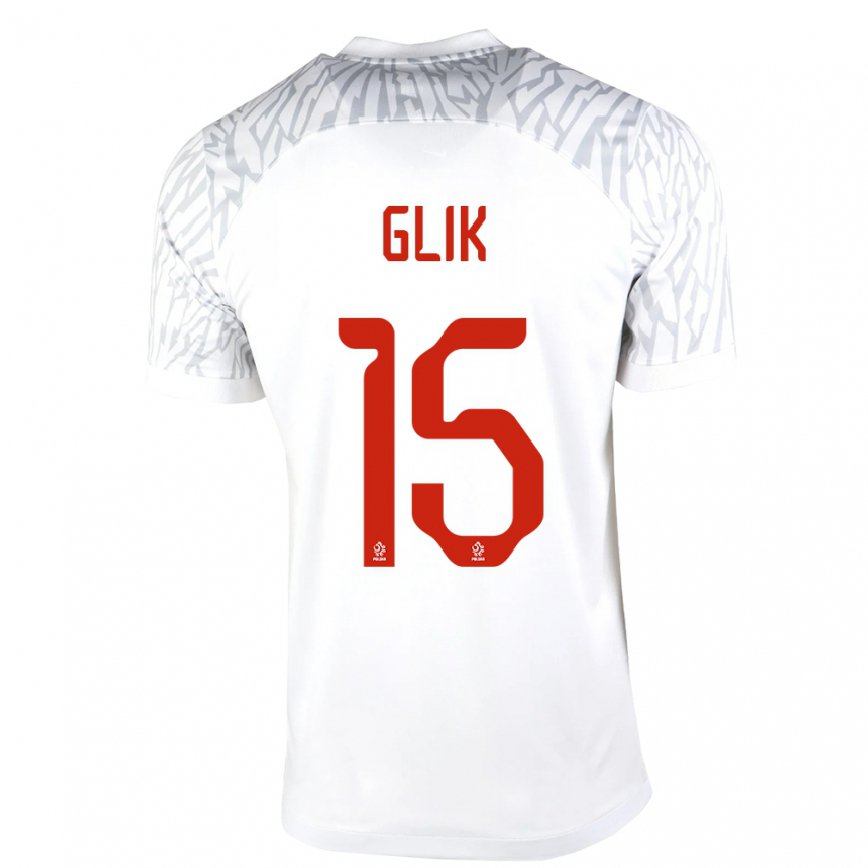 メンズポーランドカミル・グリク#15ホワイトホームシャツ22-24ジャージー