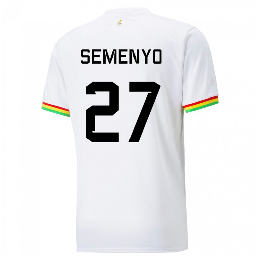 レディースガーナアントワーヌ・セメンヨ#27ホワイトホームシャツ22-24ジャージー
