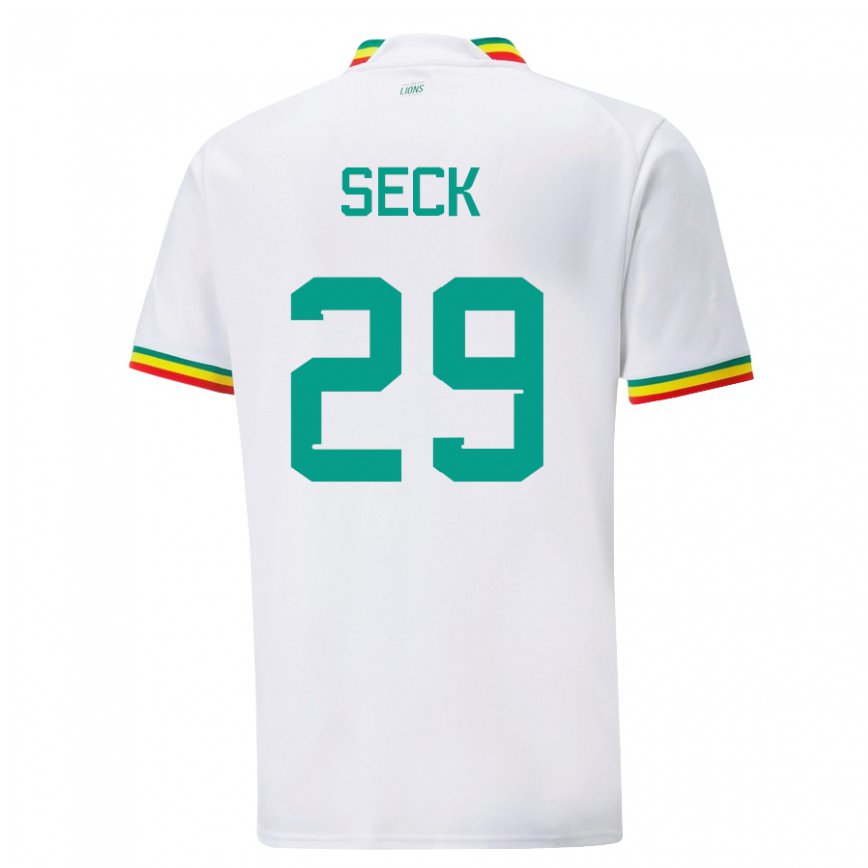 レディースセネガルデンバ・セック#29ホワイトホームシャツ22-24ジャージー