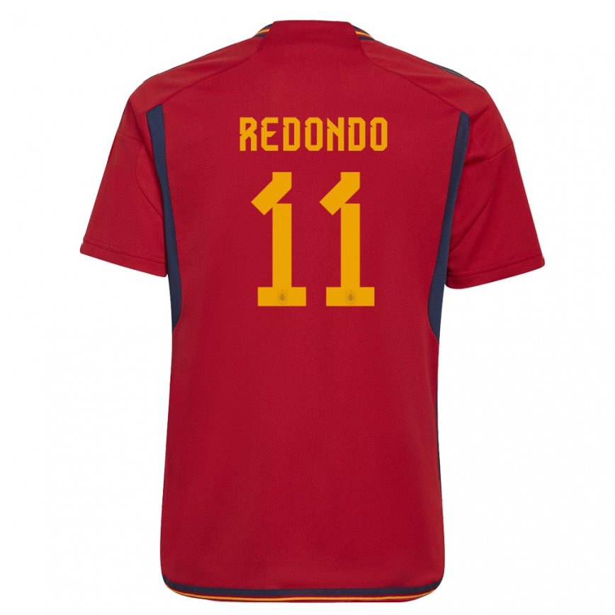 キッズスペインアルバ・レドンド#11赤ホームシャツ22-24ジャージー