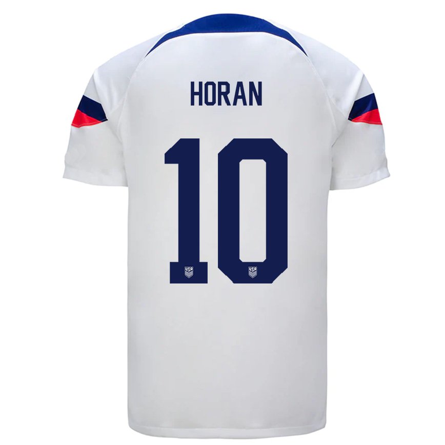 キッズアメリカ合衆国リンジー・ホラン#10白ホームシャツ22-24ジャージー