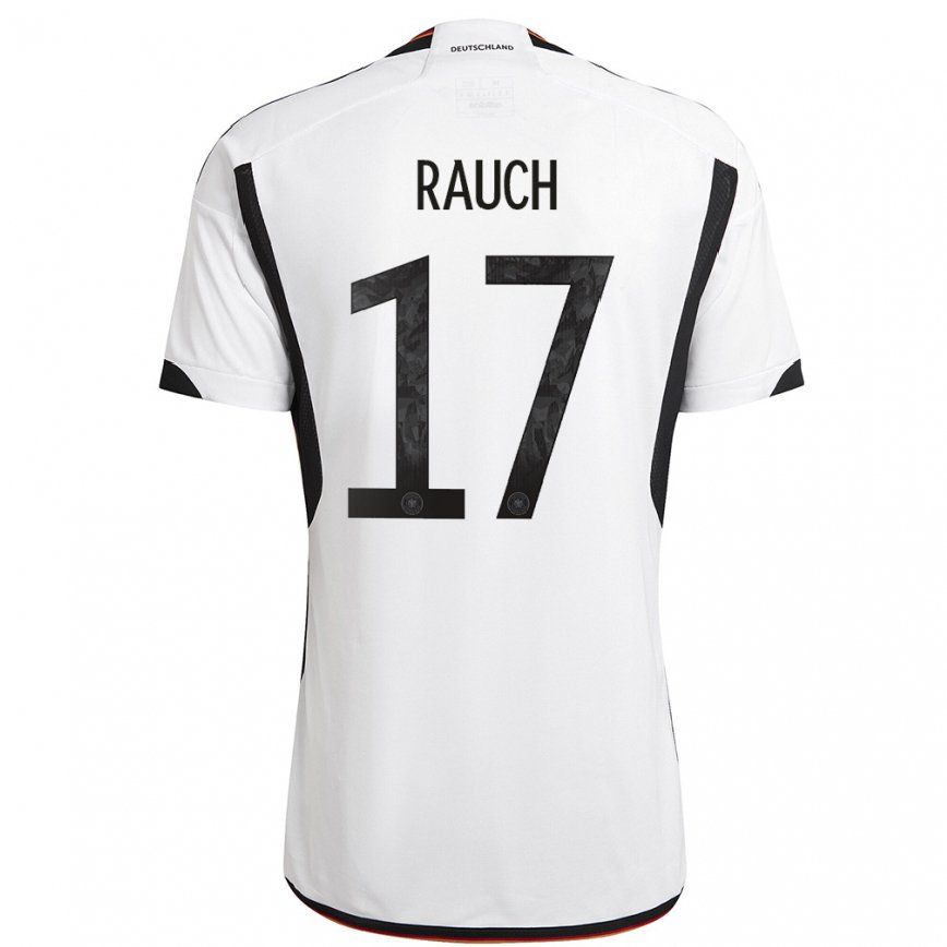 キッズドイツフェリーツィタス・ローチ#17白黒ホームシャツ22-24ジャージー