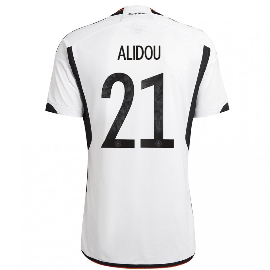 キッズドイツファリデ・アリドゥ#21白黒ホームシャツ22-24ジャージー