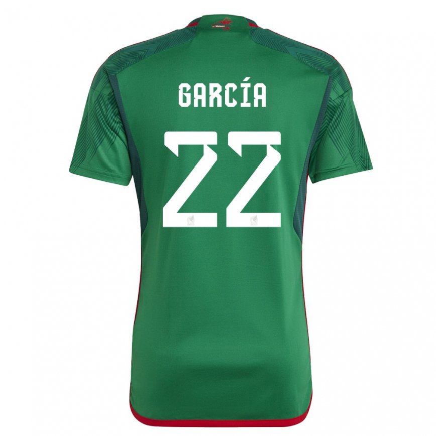 キッズメキシコダイアナ・ガルシア#22緑ホームシャツ22-24ジャージー