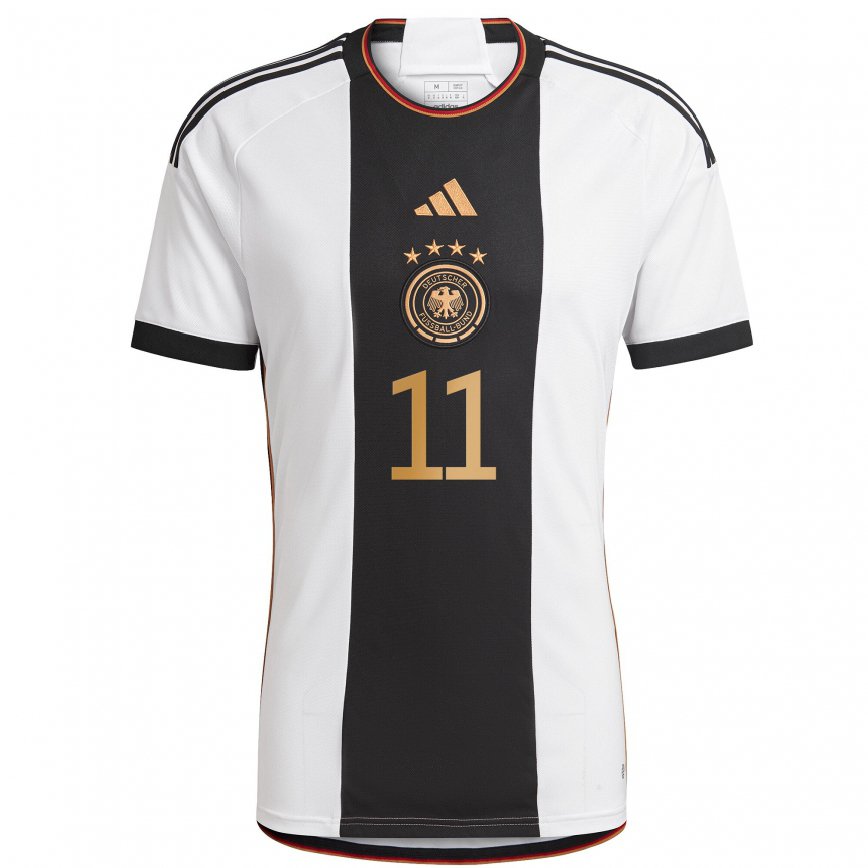メンズドイツアレクサンドラ・ポップ#11白黒ホームシャツ22-24ジャージー