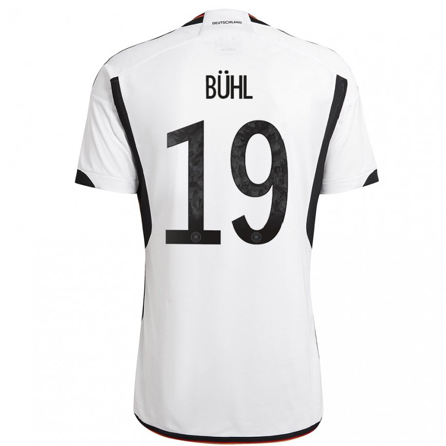メンズドイツクララ・ビュール#19白黒ホームシャツ22-24ジャージー
