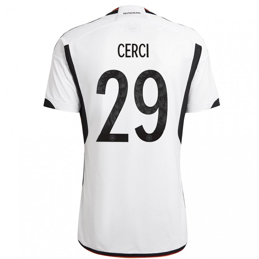 メンズドイツセリーナ・チェルチ#29白黒ホームシャツ22-24ジャージー