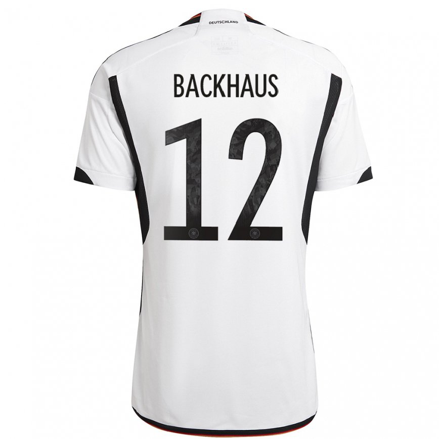 メンズドイツミオ・バックハウス#12白黒ホームシャツ22-24ジャージー