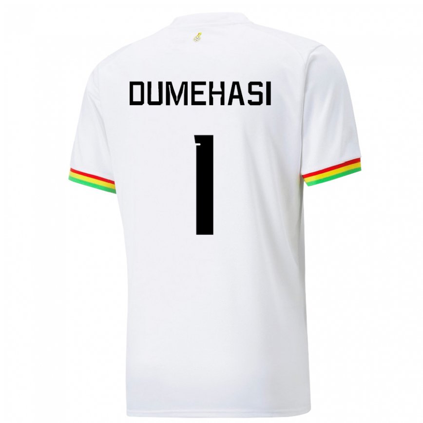 メンズガーナファファリ・ドゥメハシ#1白ホームシャツ22-24ジャージー