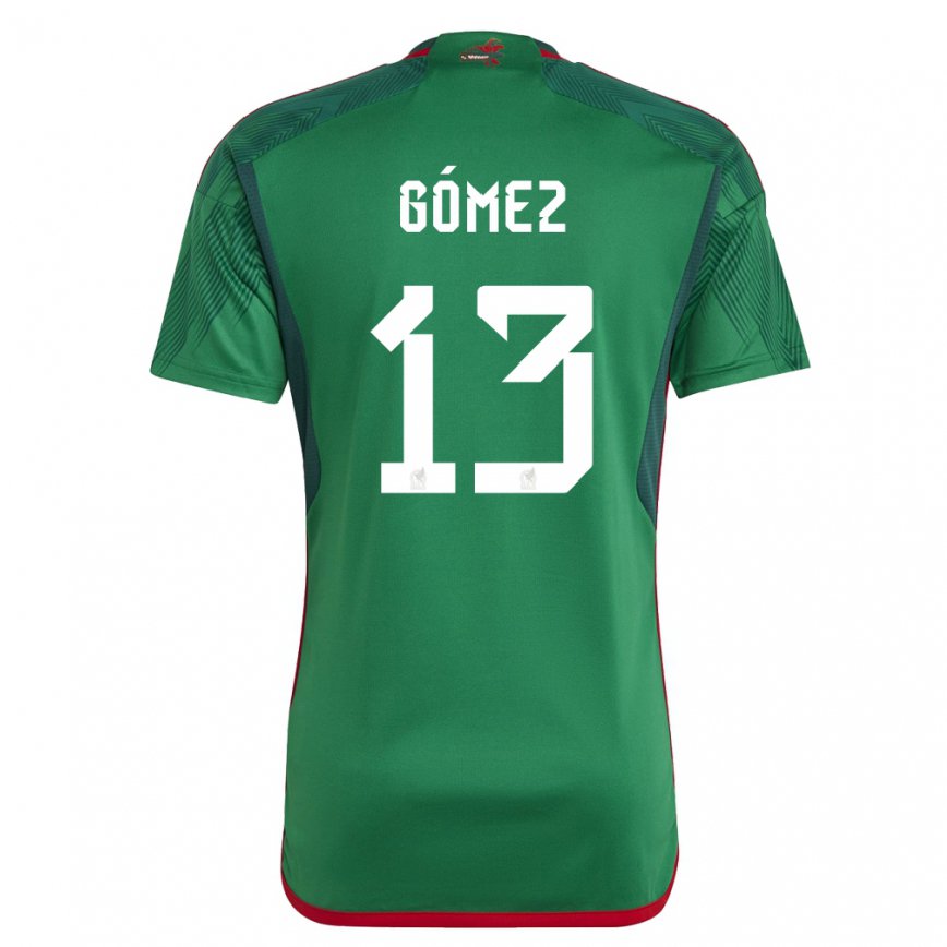 メンズメキシコディエゴ・ゴメス#13緑ホームシャツ22-24ジャージー