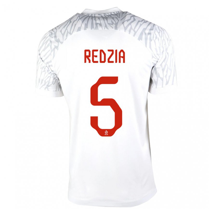 レディースポーランドアンナ・レッツィア#5白ホームシャツ22-24ジャージー