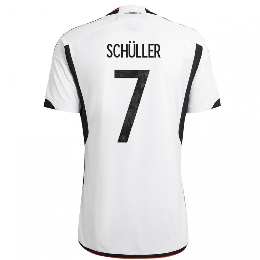 レディースドイツリー・シュレル#7白黒ホームシャツ22-24ジャージー