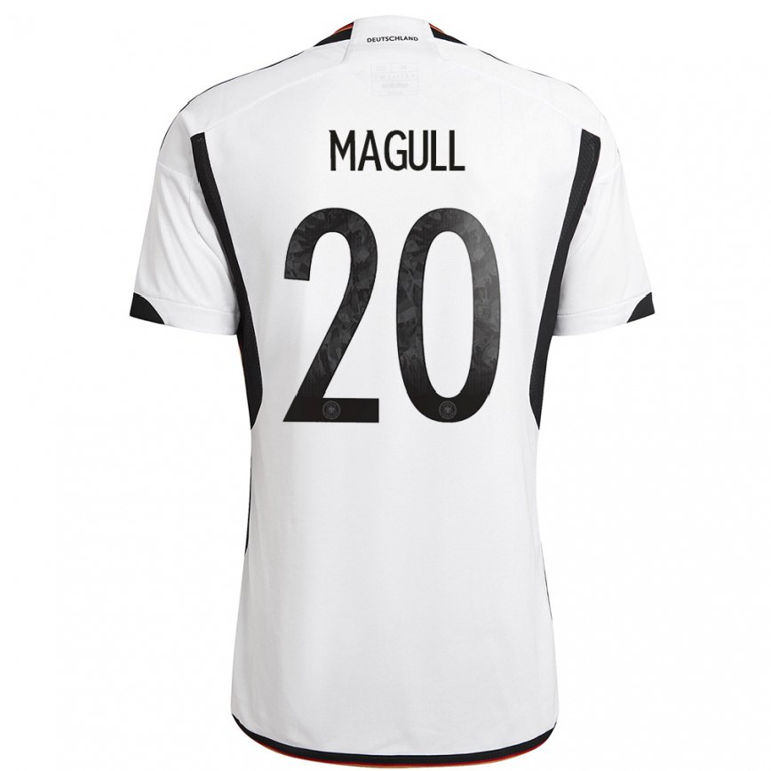レディースドイツリナ・マガル#20白黒ホームシャツ22-24ジャージー