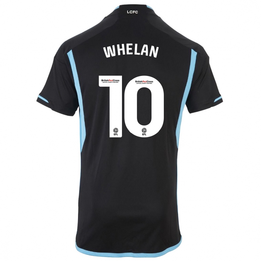 キッズフットボールアイリーン・ウィーラン#10黒アウェイシャツ2023/24ジャージーユニフォーム