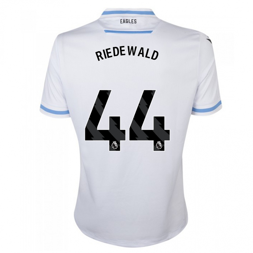 キッズフットボールヤイロ・リーデヴァルト#44白アウェイシャツ2023/24ジャージーユニフォーム