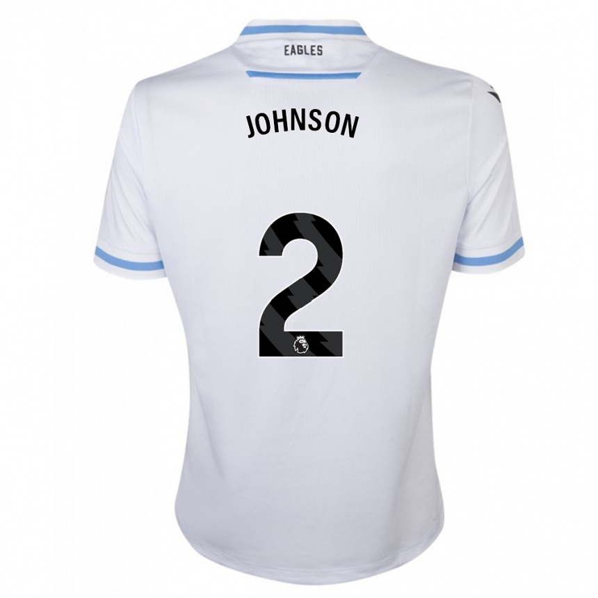 キッズフットボールアナベル・ジョンソン#2白アウェイシャツ2023/24ジャージーユニフォーム