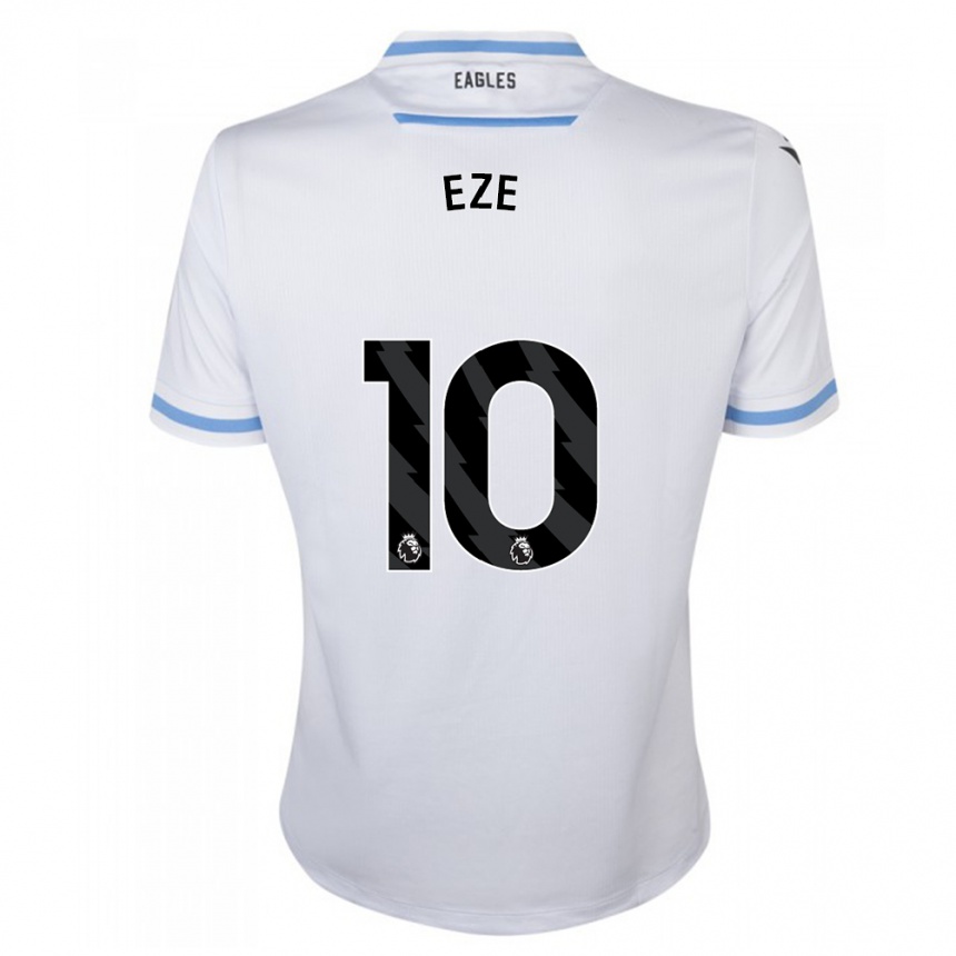 メンズフットボールエベレチ・エゼ#10白アウェイシャツ2023/24ジャージーユニフォーム