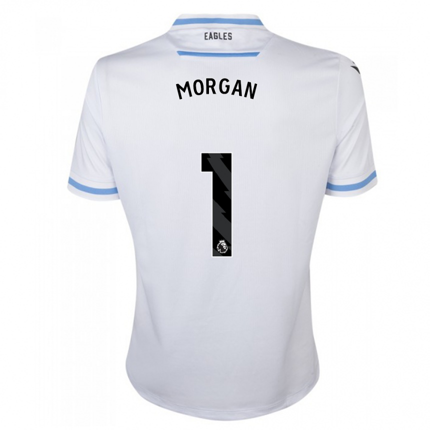 メンズフットボールクロエ・モーガン#1白アウェイシャツ2023/24ジャージーユニフォーム