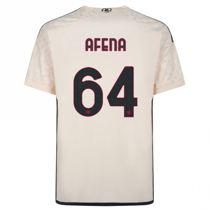 メンズフットボールフェリックス・アフェナ＝ギャン#64オフホワイトアウェイシャツ2023/24ジャージーユニフォーム