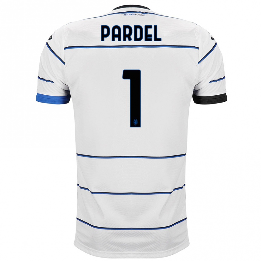 メンズフットボールピョートル・パルデル#1白アウェイシャツ2023/24ジャージーユニフォーム