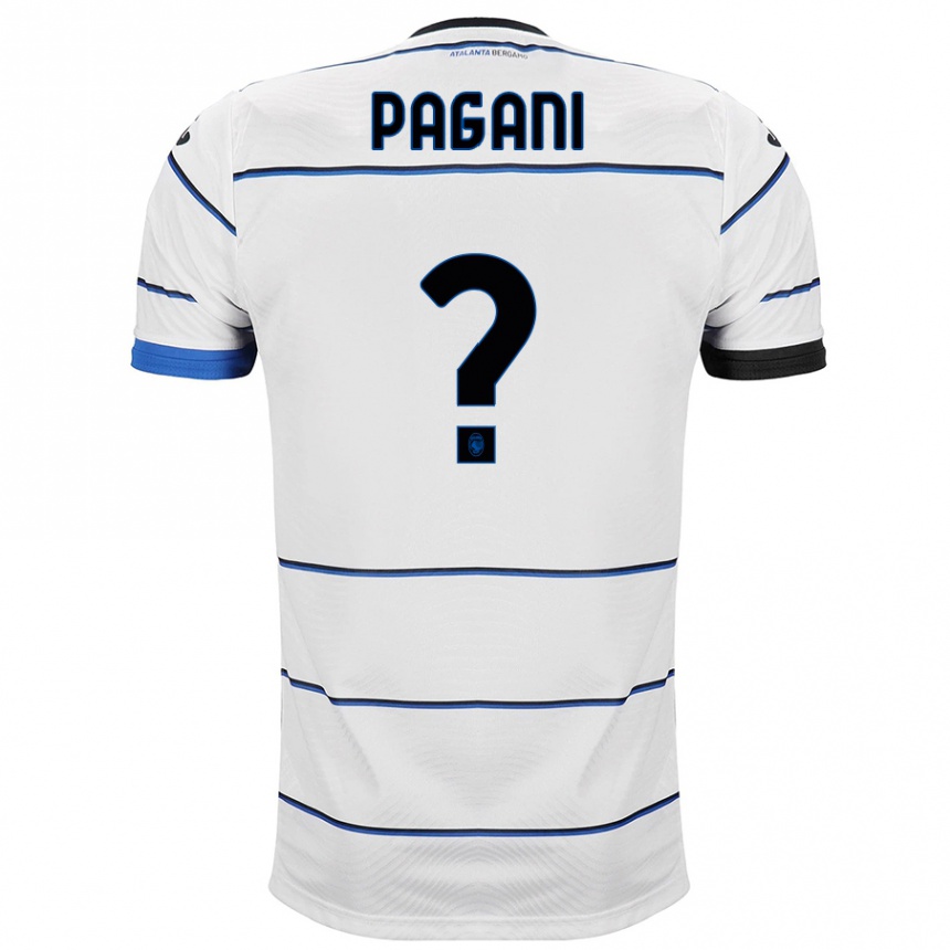 メンズフットボールフェデリコ・パガーニ#0白アウェイシャツ2023/24ジャージーユニフォーム