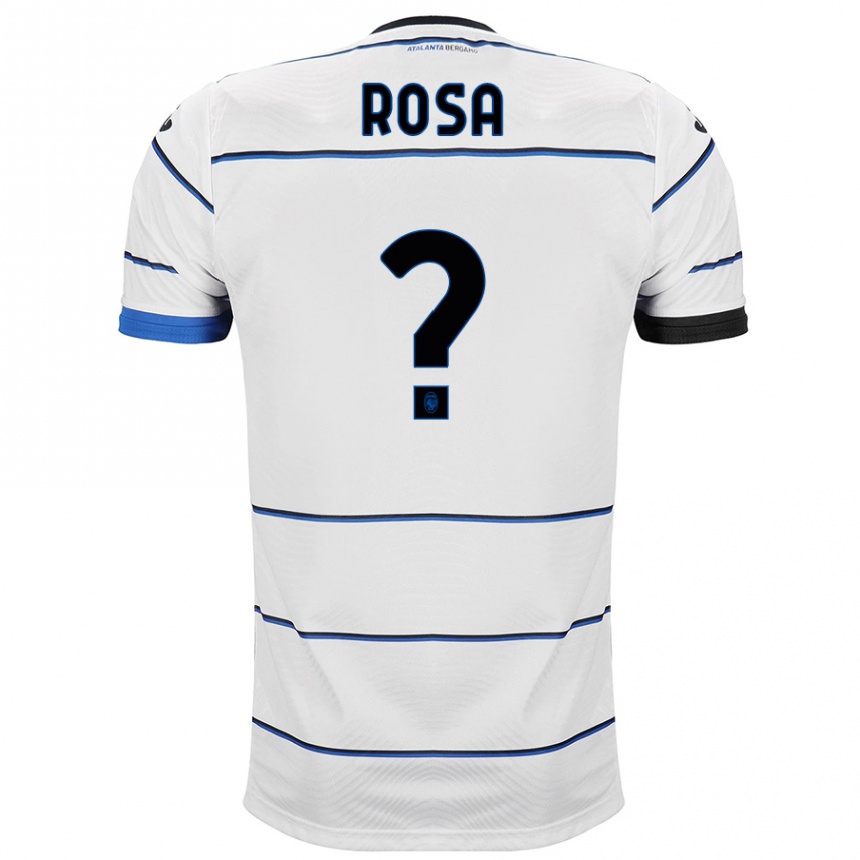 レディースフットボールアレッシオ・ローザ#0白アウェイシャツ2023/24ジャージーユニフォーム
