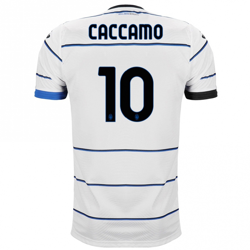 レディースフットボールパトリツィア・カッカモ#10白アウェイシャツ2023/24ジャージーユニフォーム