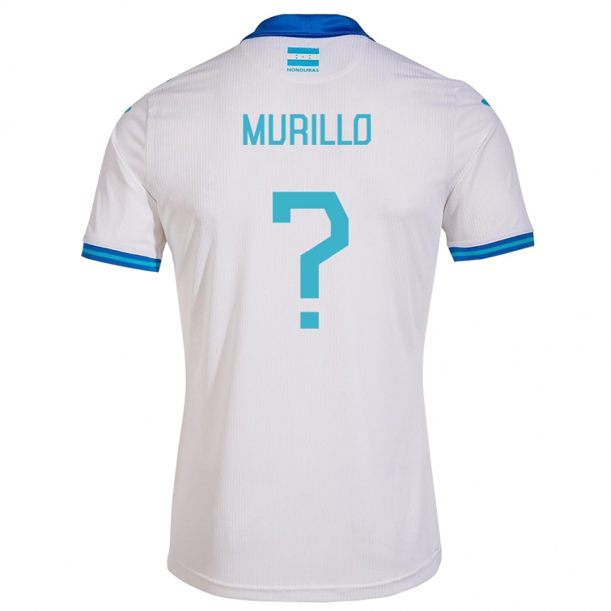 メンズフットボールホンジュラスMaria Murillo#0白ホームシャツ24-26ジャージーユニフォーム