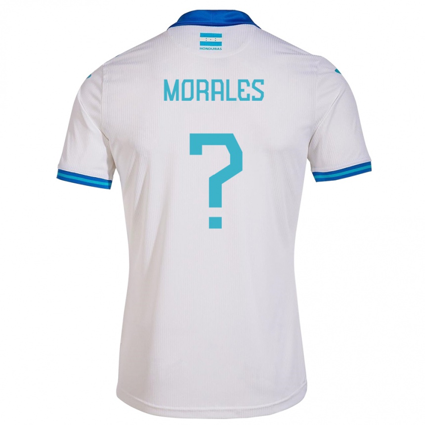レディースフットボールホンジュラスMelida Morales#0白ホームシャツ24-26ジャージーユニフォーム