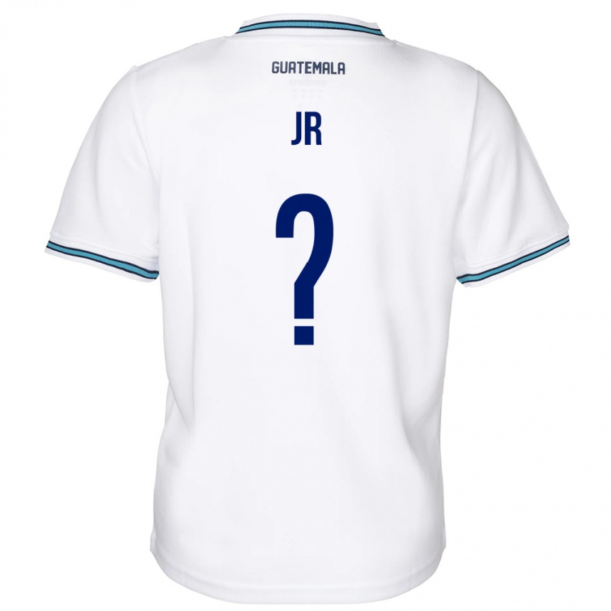 レディースフットボールグアテマラMarvin Ávila Jr#0白ホームシャツ24-26ジャージーユニフォーム