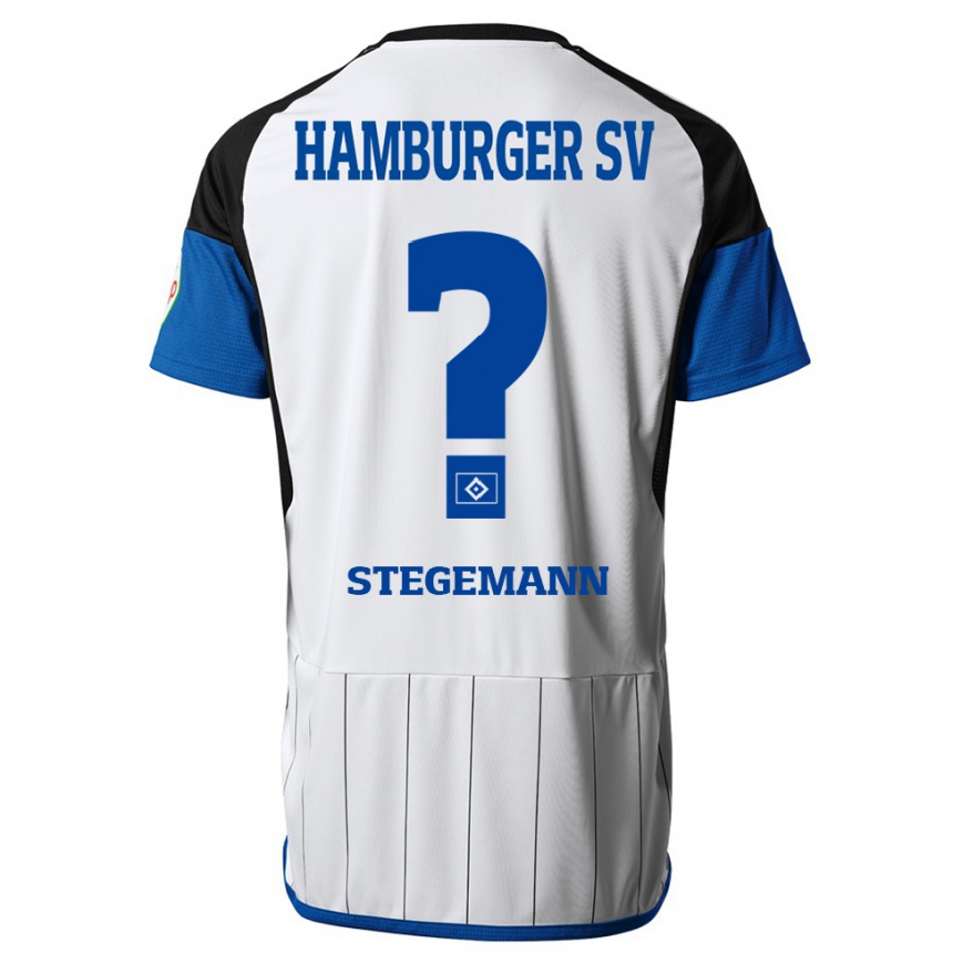 キッズフットボールジャン・ピエール・ステゲマン#0白ホームシャツ2023/24ジャージーユニフォーム