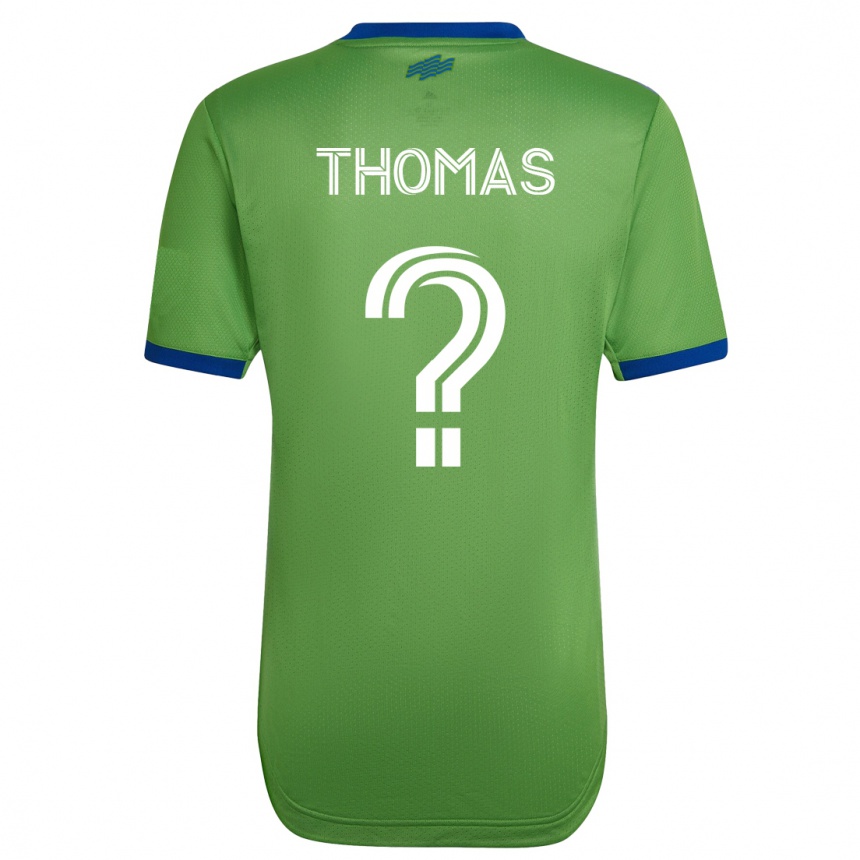 キッズフットボールアンドリュー・トーマス#0緑ホームシャツ2023/24ジャージーユニフォーム
