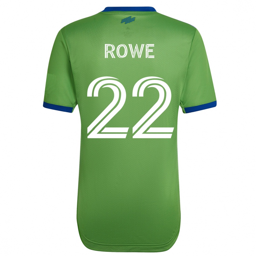 キッズフットボールケリン・ロウ#22緑ホームシャツ2023/24ジャージーユニフォーム
