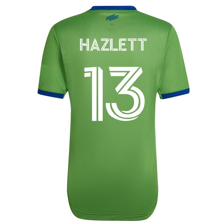 キッズフットボールキンバリー・ハズレット#13緑ホームシャツ2023/24ジャージーユニフォーム