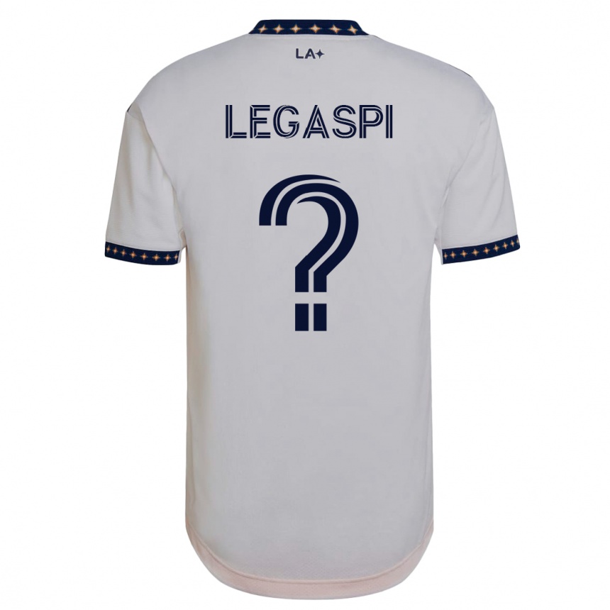 キッズフットボールアーラン・レガスピ#0白ホームシャツ2023/24ジャージーユニフォーム