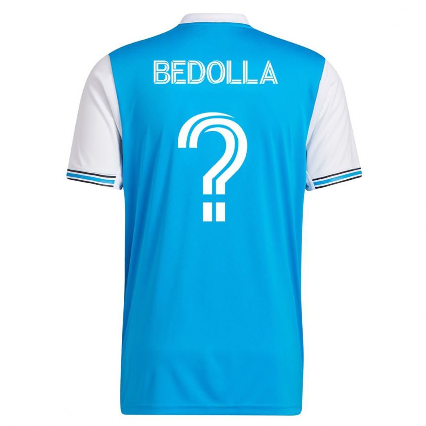 キッズフットボールブランド・ベドラ#0青ホームシャツ2023/24ジャージーユニフォーム