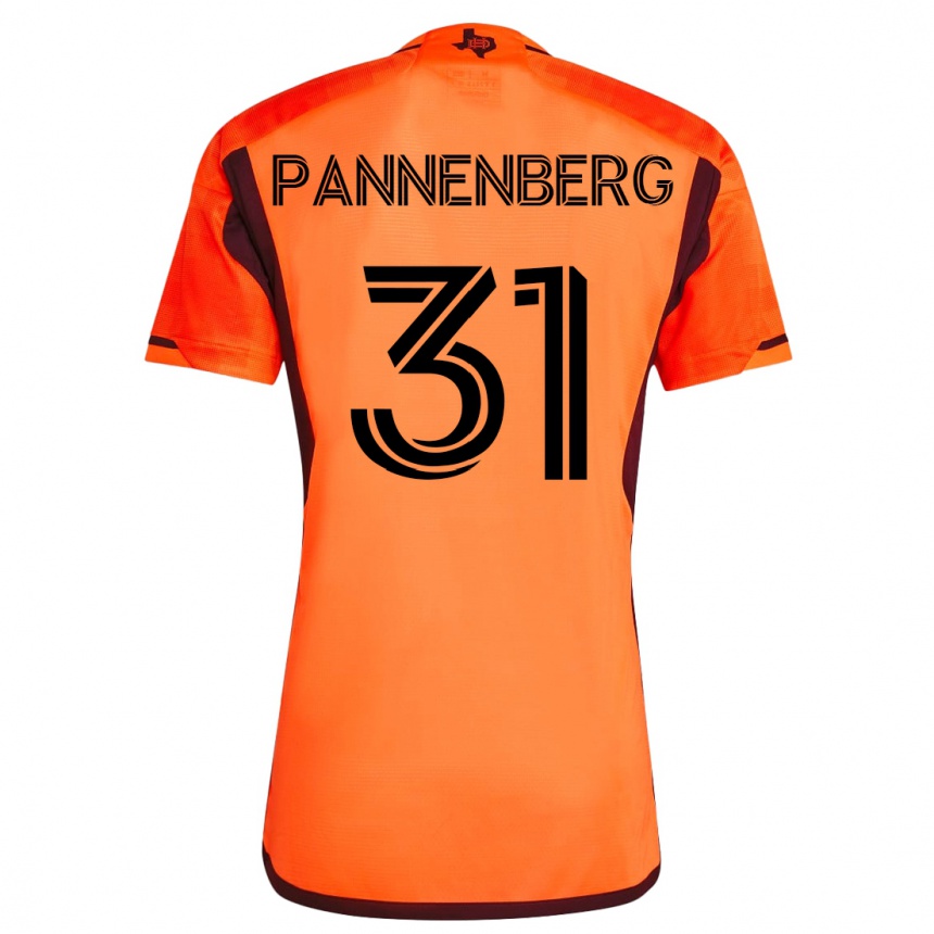 キッズフットボールアンドリュー・パネンベルク#31オレンジホームシャツ2023/24ジャージーユニフォーム