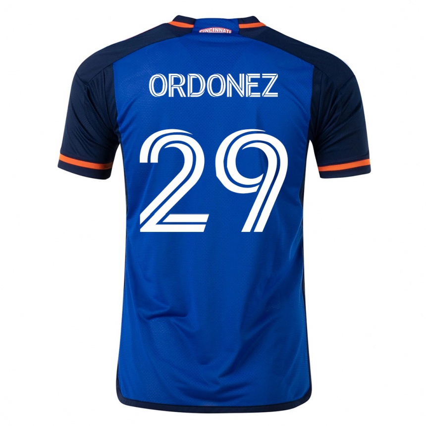 キッズフットボールアルキメデス・オルドニェス#29青ホームシャツ2023/24ジャージーユニフォーム