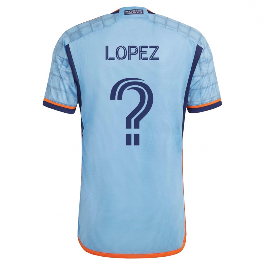 キッズフットボールジェフリー・ロペス#0青ホームシャツ2023/24ジャージーユニフォーム